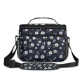 thumbnail image 2 of Lunch Box Pioneer Flower Floral Print Pattern Insulated Lunch Bag for Women Men,Medium Leakproof Lunchbox Cooler Bag Adjustable Strap,10 X 6.7 X 8 Inches, 2 of 6