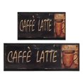 thumbnail image 1 of Coffee Brown Pattern Style Kitchen Mat Washable Non-Slip, Absorbent Mats Set Of 2 for Sink Waterproof Runner Rug for Laundry Room,kitchen Mats 17.7x24+17.7x48inch, 1 of 7