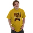 thumbnail image 4 of Boss Fight Video Gaming Controller Men's Big & Tall Crewneck Graphic Tee Brisco Brands 2X, 4 of 5