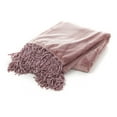 thumbnail image 5 of Gouchee Home Plush Throw Blanket – Tobacco Ultra-Soft Decorative Couch & Bed Throw with Tassels, 5 of 5