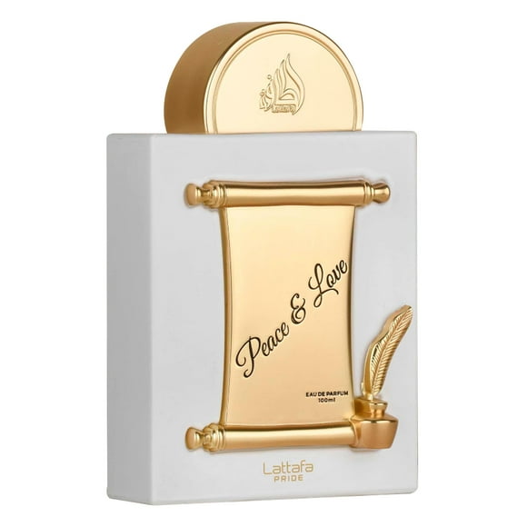 Lattafa Pride Peace & Love pour Unisexe Eau de Parfum en Vaporisateur, 3.4 Onces / 100 ml
