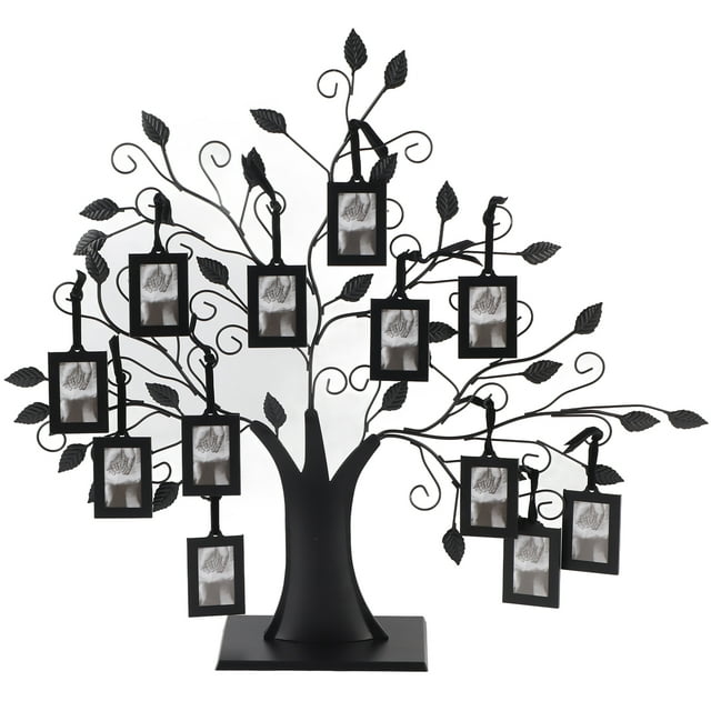 Family Tree Frame, Picture Frame, 2.52x1.81in With Hanging Pictures Home Decor Family Photo Display Tree Photos Frame Display Fashionable For Study Bedroom