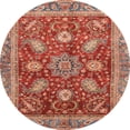 thumbnail image 1 of Ahgly Company Indoor Round Abstract Light Copper Gold Abstract Area Rugs, 6' Round, 1 of 6