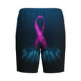 thumbnail image 5 of Easygdp Two Human Hands are Holds Pink Ribbon Awareness Men's Short Pajama Pants, Sleep Shorts, Household Pants, Casual Pants with Pockets - 4X-Large, 5 of 9