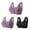 Womens Bras Purple, variant on BSDJILFG Sports Bras for Women 3 Pack,Front Closure Daisy Bras Seamless Wire-Free Large Bust Cups ,S-4XL