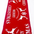 thumbnail image 1 of Camino de mesa con temática navideña, mantel impreso, camino de mesa de comedor para restaurante en casa, rojo, copo de nieve, animal kenally HA8992-04B, 1 of 7