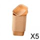 thumbnail image 1 of 5x 50x Revestimientos para Cupcakes, Tazas para Hornear, Envoltorios para Muffins de Calidad Alimentaria, Caja de Embalaje para Pasteles Pequeños para 5 piezas, 1 of 10