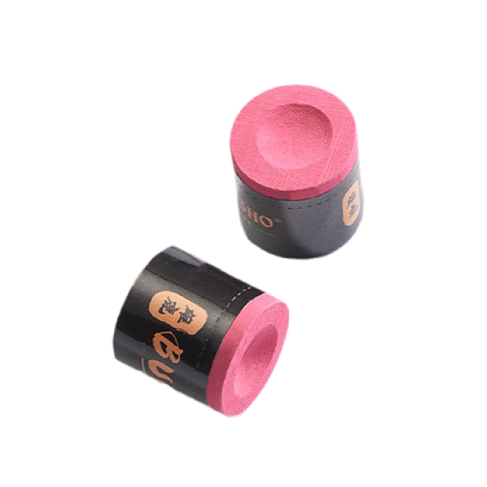 Siruishop 2 Pcs Craie pour Queue de Piscine Accessoires de Table de Piscine Cube de Craie de Piscine pour Club Maison Rouge