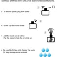 thumbnail image 5 of Air Jungles Passion Fruit Fragrances Reed Diffuser Set with Sticks 3.4 fl. oz, Essential Oil Air Freshener for Home, Office, Gym, and Room Diffuser, 5 of 8