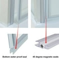 thumbnail image 5 of Sunny Shower Chrome Finish 30 in. W x 72 in. H Shower Door Frameless Reversible Glass Door, 5 of 10