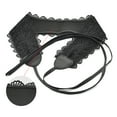 Dress Choice Womens Faux Leather Belt Fashion Obi Style Lace Bow Tie ...