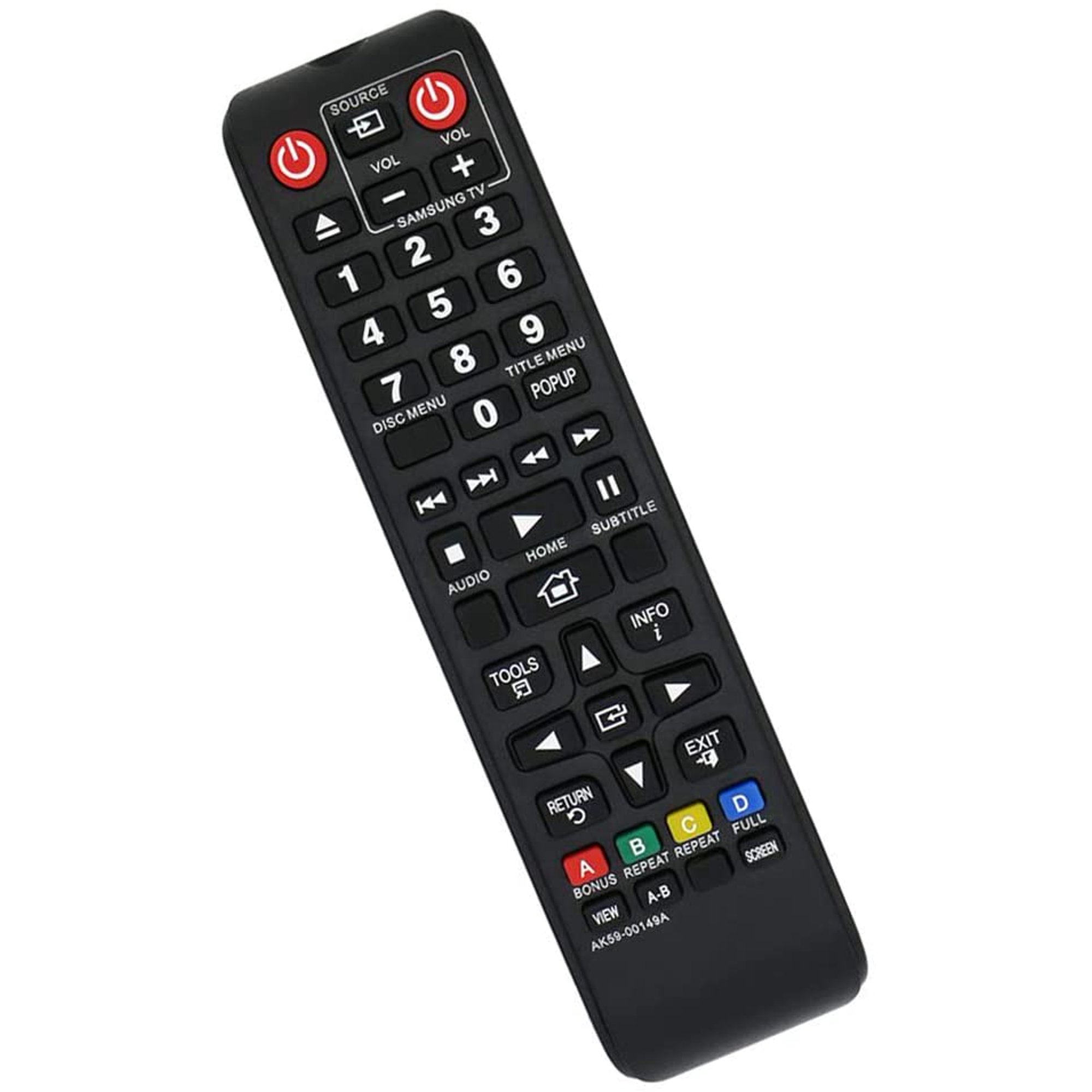 Myhgrc S New Universal Remote For Samsung Blu Ray Dvd Player Ak59 a No Setup Required Tv Universal Remote Walmart Canada