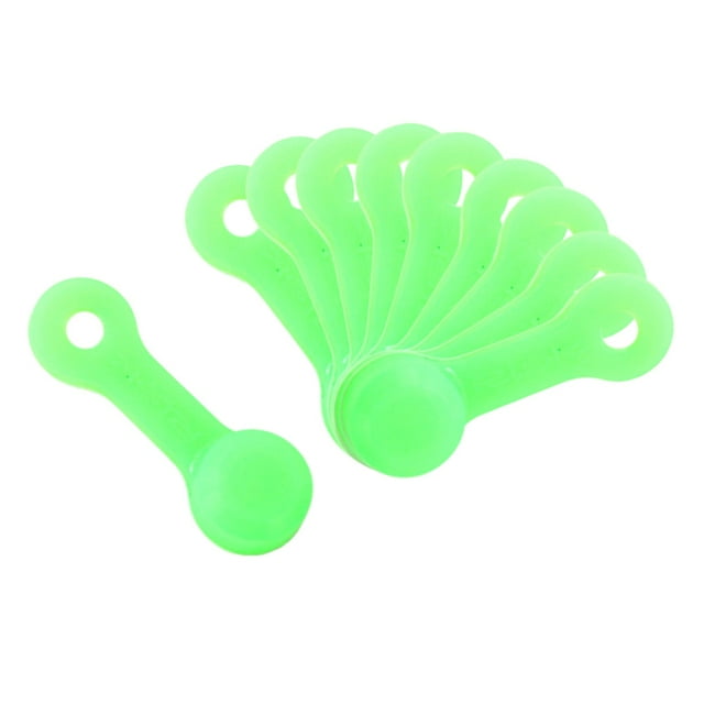Almencla 10x BIKE RUBBER BRAKE BLEED NIPPLE CAPS DUST COVER Fluorescent Green Green 10