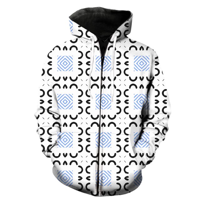 Sudadera con capucha y cremallera para hombre, estilo étnico exótico retro, primavera de 2024, gran oferta, estampado 3D, divertidas camisetas casuales, moda de gran tamaño, manga larga