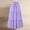 Purple, variant on ZJXFGS Long Skirts for Women Summer Flared Skirts For Women Floral Maxi Skirt For Women Comfy Tiered Elastic High Waisted Skirts A Line Flowy Swing Skirt Petite Midi skirt Gray L