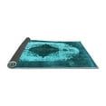 thumbnail image 2 of Ahgly Company Indoor Rectangle Oriental Light Blue Industrial Area Rugs, 2' x 5', 2 of 4