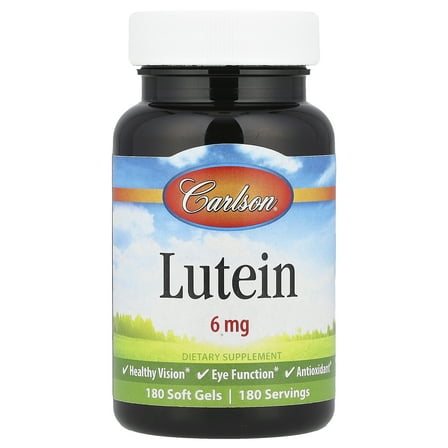 Carlson Laboratories Lutein 6mg 180 Softgel