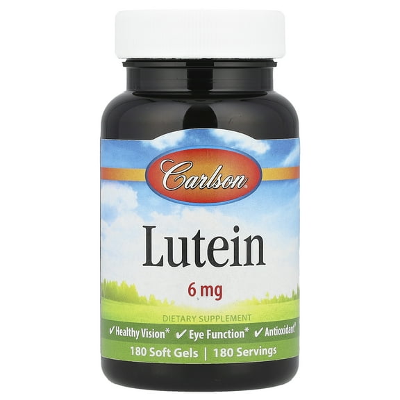 Carlson Laboratories Lutein 6mg 180 Softgel