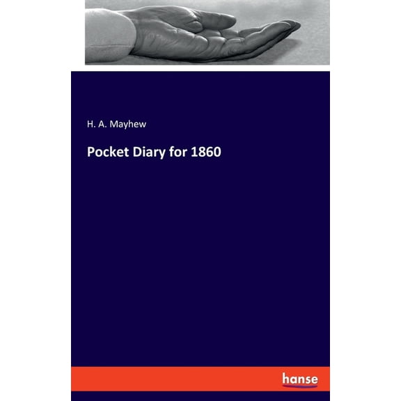Pocket Diary for 1860, (Paperback)