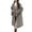 Grey, variant on Fall Coats for Women 2025, Yigetop Women's Autumn and Winter Style Mid Length Hooded Woolen Coat with Toggle Buttons in Style Coats for Women Trendy Beige L