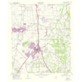 thumbnail image 3 of USGS 12x14 Black Modern Framed Museum Art Print Titled - Burleson Texas Quad - USGS 1974, 3 of 5