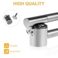 thumbnail image 3 of Luniquz Garlic Press Mincer & Crusher 304 Stainless Steel Garlic Press for Kitchen with Handle & Peeler , Garlic Presser Easy to Clean Easy Squeeze Rust Proof, 3 of 7