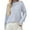 DT--Light Blue, variant on DailyTrove Women's Color Block Turtleneck Knit Sweater, Long Sleeve, Casual Office & Weekend Wear, Soft Wool Blend, Relaxed Fit, Plus Size Friendly