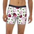 thumbnail image 2 of Men'S Boxer Briefs, Onion Leaf Soft And Breathable Mens Underwear Boxer Briefs With Widen Waist, 2 of 2