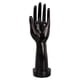 thumbnail image 2 of Exhibidor de mano de maniquí, regalos, anillo, resistente, organizador de joyas para práctica de manicura Izquierda negra, 2 of 9