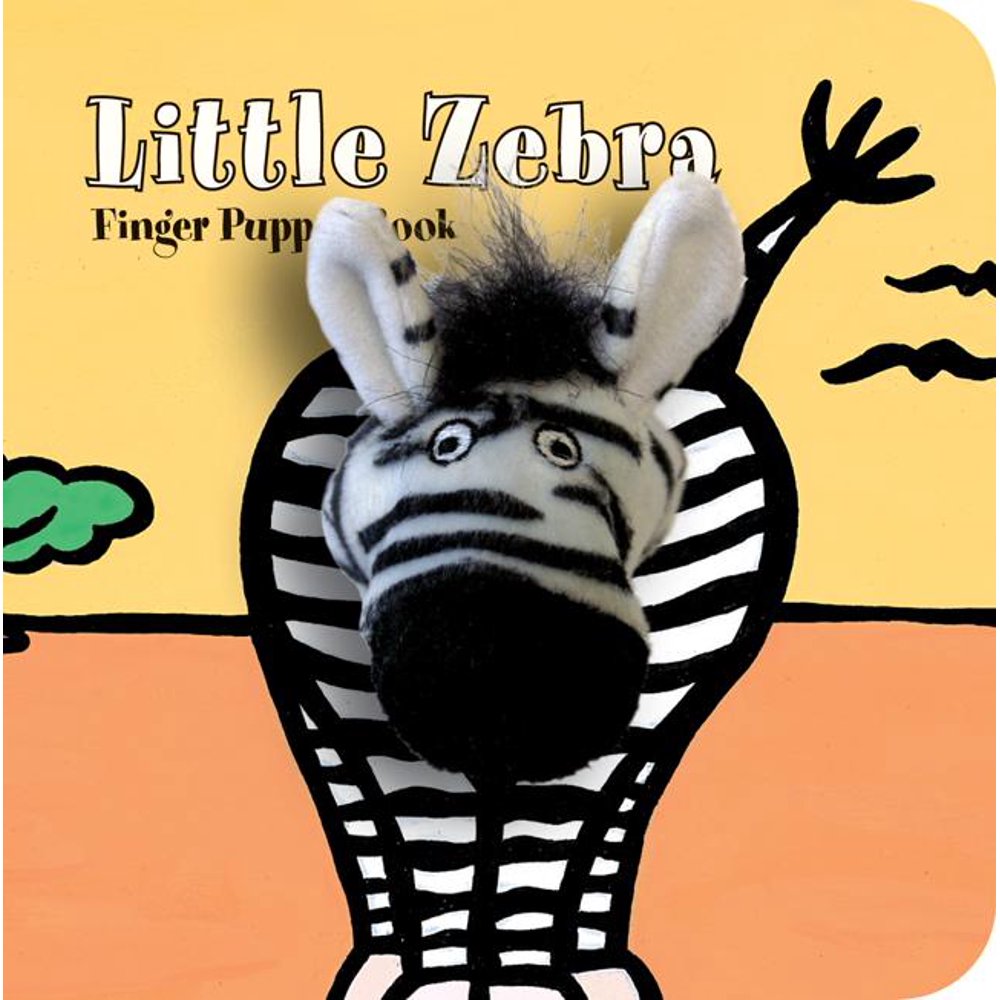 Little Zebra Finger Puppet Book (Board Book)
