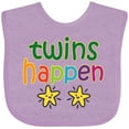 thumbnail image 3 of Inktastic Twins Happen Baby Gift Boys or Girls Baby Bib, 3 of 4