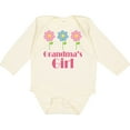 thumbnail image 3 of Inktastic Grandma's Girl Grandaughter Girls Long Sleeve Baby Bodysuit, 3 of 5