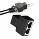 thumbnail image 2 of Cateissary Paquete de 2 divisores de Cable de Internet profesional reutilizable de doble puerto conector de ordenador portátil reemplazar Cables de computadora, 2 of 6