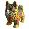 thumbnail image 2 of Colorful Pomeranian Figurine Small Night Light, Shelf Decorations for Living Room, Small Shelf Decor, Stained Glass Decor, Compact Decorative Accent for Cozy Illuminated Home, 2 of 8