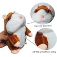 thumbnail image 2 of Happon Toddler Toys -Talking Hamster Repeats What You Say Early Educational Toy Boys Girls Baby Animal Talking Toy Fun Gift for Children's Day Valentine's Day (Brown,1PCS), 2 of 6