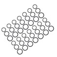 thumbnail image 1 of Key Ring Circle High-End Split Key Ring Bulk for Durable Use 1Pack, 1 of 3