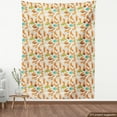 thumbnail image 3 of Ambesonne Yoga Fabric by the Yard Upholstery, Stretching Fox East, 2 Yards, Multicolor, 3 of 4