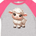 thumbnail image 4 of Inktastic Cute Fluffy Lamb Boys or Girls Toddler T-Shirt, 4 of 5
