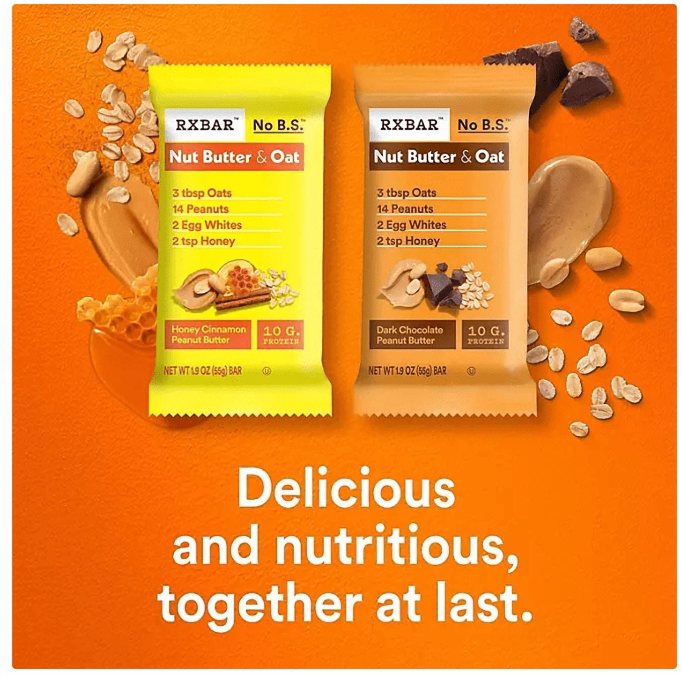 RX Nut Butter & Oat Bar Variety Pack, 14 ct.