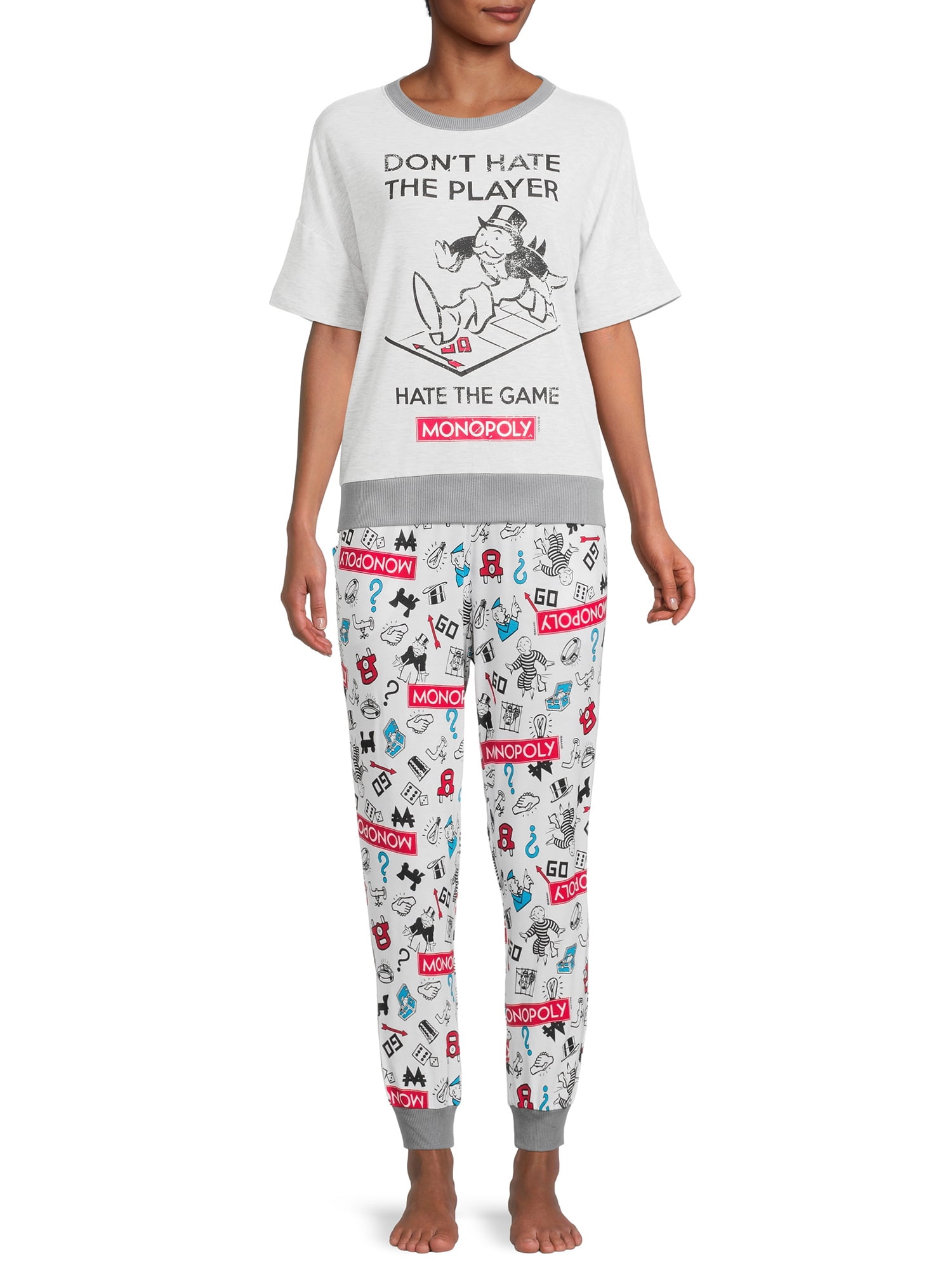 Hasbro Women’s Short Sleeve Monopoly Top