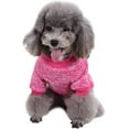 thumbnail image 3 of Pet Dog Classic Sweater Fleece Coat Soft Warm Dogs Shirt Winter Pet Dog Cat Clothes Puppy Customes Clothing for Small Medium Dogs, 3 of 7