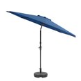 thumbnail image 1 of CorLiving 10ft Wind Resistant Tilting Patio Umbrella with Aluminum & Steel Frame & Round Base, 1 of 7