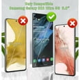 thumbnail image 2 of for Samsung Galaxy S22 Ultra Case, S22 Ultra Case with Self Healing Flexible TPU Screen Protector[2 Pack], Military Grade Dual-Layer Heavy Duty Case for Galaxy S22 Ultra 5G-Black, 2 of 11
