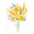 thumbnail image 2 of Nai, Danhui 25x32 Gold Ornate Wood Framed with Double Matting Museum Art Print Titled - Sunshine Bouquet II, 2 of 4
