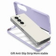 thumbnail image 5 of Case for Samsung Galaxy Z Fold 6 Skin-Friendly Folding Case, Slim Rugged PC Cover with Screen Protective Film, Full Coverage Shockproof Anti-Scratches Case for Samsung Galaxy Z Fold 6,Purple, 5 of 7