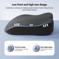 thumbnail image 2 of Car Booster Seat Cushion Memory Foam Seat Cushion Protector Cover Height Increase Mats Adult Car Seat Booster Cushion, 2 of 5