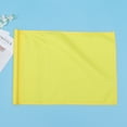 thumbnail image 2 of EeaseCA Practice Flag Monochrome Mini Size Flag Practical Use Flag(Yellow), 2 of 7