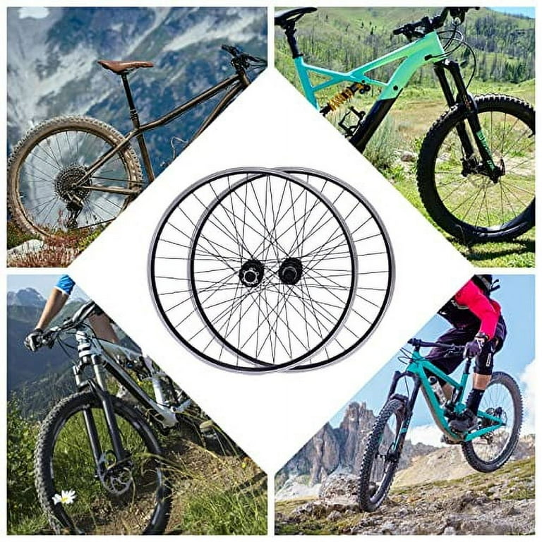 Mountain Bike Wheelset Front Rear Bike Wheels Rims Hub - Main Image