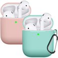 thumbnail image 1 of Funda protectora de silicona para AirPods para Apple de primera y segunda generación, 1 of 7