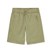 French Toast Boys' Pull-On Zip Pocket Shorts Color: khaki Size: 5